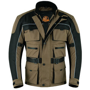 เสื้อแจ็กเก็ตแข่งรถแบบ Cordura เสื้อกันลมและระบายอากาศได้ดีสำหรับขี่มอเตอร์ไซด์ขนาดใหญ่พิเศษดีไซน์2025ดีที่สุด - Product Image 2