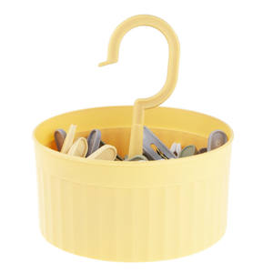 Juego de Cestas con Pinzas para Toallas de Baño, de Tela y Metal, para Secar Ropa, Edredones, Alimentos y Utensilios en la Sala de Estar - Product Image 3