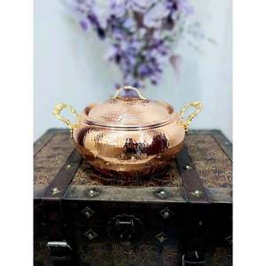 Alta demanda con precio razonable, plato de salsa hecho a mano, utensilios de cocina occidentales de cobre puro seguro minimalista con calidad de exportación - Product Image 2