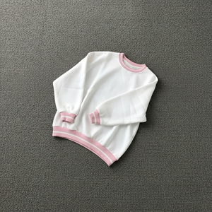 เสื้อสเวตเชิ้ตผู้หญิงสไตล์ฮิปฮอป พิมพ์ลายโลโก้ตามสั่ง ผ้าฝ้ายฟลีซ 100% คุณภาพสูง ทรงหลวม - Product Image 3