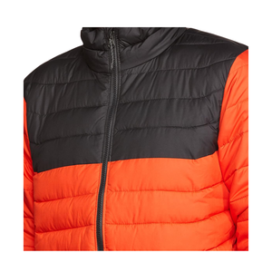 Veste matelassée d'hiver décontractée pour hommes, top des ventes, logo personnalisé, tissu matelassé chaud et imperméable avec capuche légère, vente en gros - Product Image 2