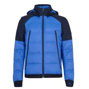 Veste matelassée d'hiver XL pour hommes sur mesure Tissu de laine léger Imperméable à l'eau Tenue décontractée Col montant Fermeture à glissière Conçu Logo - Product Image 1