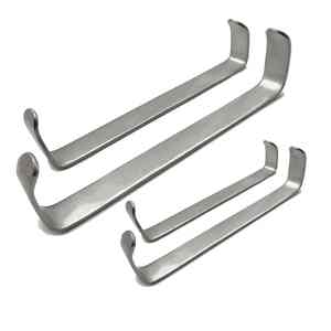 Retractores Farabeuf Profesionales de Doble Extremo, Material Japonés, Retractor Manual de Tiroides de Plástico para Veterinaria - Product Image 1