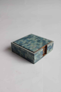 Sous-verre en bois élégant, imprimé arbre unique, écologique, personnalisé, décoratif, classique, élégant, vintage, fantaisie, décoration de table, tendance - Product Image 4