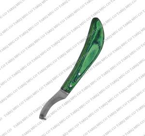 Nueva llegada profesional herrador Hoof cuchillo de acero inoxidable caballo herramienta de recorte de pezuña por TARIQ MFG CO CE ISO EU - Product Image 2