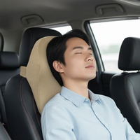 Coussin de soutien cervical en mousse à mémoire de forme pour automobile, ergonomique, vente en gros au meilleur prix