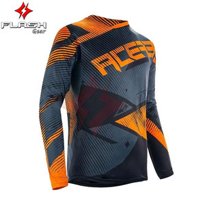 Maillots de motocross unis de haute qualité pour hommes, manches longues, tout-terrain, MX, dirt bike et motocyclisme, avec une durabilité accrue - Product Image 3