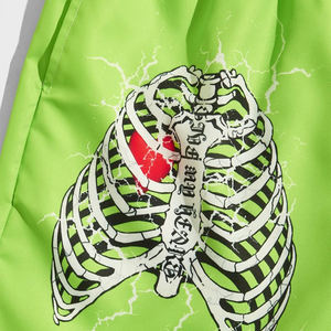 2026 Hot Selling Woolen Vintage Custom Printed <b>Men's</b> Elastic Waist <b>Shorts</b> with Full Customization Own Logo Waterproof Breathable - Product Image 4