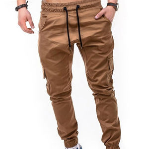 Pantalones Cargo deportivos de moda personalizados para hombre, pantalones de algodón para correr, pantalones informales para gimnasio, ropa de gimnasio, pantalones de chándal ajustados cónicos para gimnasio - Product Image 4