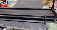 ZXAUTO GRANDLION Couverture de rouleau souple Couvercle rétractable UTE Tonneau Couverture Anti-pression Rolling Shuter Roll N Lock Étanche