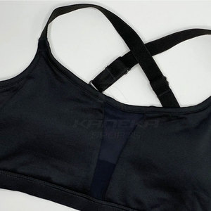 Sujetador Deportivo para Mujer de Alta Calidad, Transpirable, con Logotipo Frontal Simple, Ecológico, de Spandex/Nylon, Hecho en Pakistán, para Gimnasio, Yoga y Running - Product Image 6