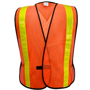 Chaleco de Seguridad Reflectante Ligero de Alta Calidad ANSI Clase 1, Diseño de Impresión Personalizada, Ropa de Trabajo Lavable, Soporte para Logotipo Personalizado - Product Image 1