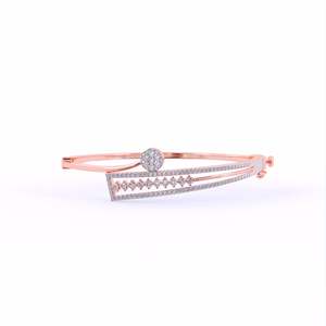2025 Tendencia Nueva llegada 14K Oro sólido Hecho a mano Laboratorio cultivado Pulsera de diamantes Joyería fina con estilo especial - Product Image 1
