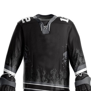 Precio barato de alta calidad de diseño personalizado uniforme de hockey sobre hielo superventas uniforme de hockey sobre hielo duradero para la venta en línea - Product Image 4