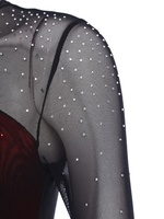 Robe de danse lyrique pour femmes, costumes de danse lyrique personnalisés, tenue de danse de compétition, vêtements de danse latine en gros