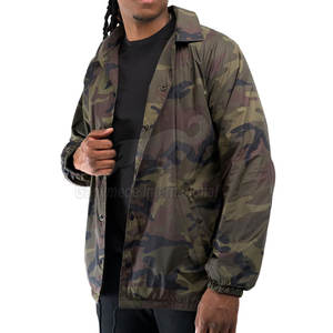 Lightweight Breathable <b>Camo</b> Windbreaker <b>Jacket</b> Durable Material for Outdoor Activities For Sale - Product Image 6