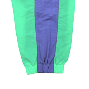 Pantalones de chándal de entrenamiento informales para hombre, cortavientos con logotipo personalizado y cremallera, aspecto lavado de nailon, pantalones cortavientos más nuevos a la moda - Product Image 5