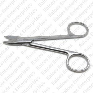 RAICES Enterprises Tijeras Bridges Super Cut Curvas Dentadas para Corte de Coronas, Corte de Alambre en Ángulo Universal y Ligaduras Ortodónticas - Product Image 2