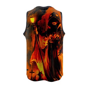 Wholesale Custom Sublimation Sports <b>Mesh</b> Tank <b>Top</b> Men Running Tank <b>Top</b> For Gym Wear - Product Image 5