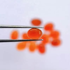Tendencia 3mm x 4mm Natural naranja cornalina ovalada cabujón plano alto pulido piedra preciosa suelta de proveedor de Fabricante verificado - Product Image 3
