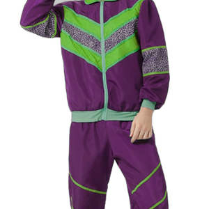 Conjunto Deportivo Cortavientos Personalizado 2026, Uniforme de Entrenamiento Informal, Traje Reflectante para Correr, Chaqueta Cortavientos de Nailon - Product Image 3