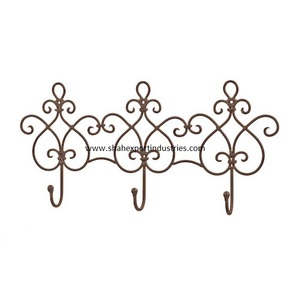 Nouvelle conception crochet mural en métal pour ustensiles de cuisine salon clé sac cintre salle de bain crochets muraux pour serviettes - Product Image 2