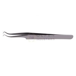Professional Half Round Tip Stainless Steel Eyelash Tweezers Color-Coated <b>Lash</b> <b>Volume</b> Tweezers - Product Image 3