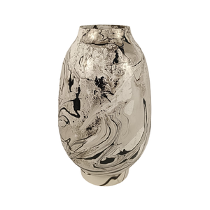 Jarrón Metálico Premium Hecho a Mano para Flores, Jarrón Híbrido con Acabado Dorado de Alto Brillo, para Uso en Jardín, Económico y Accesible - Product Image 1