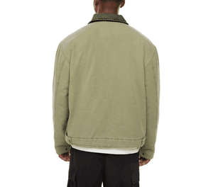 Chaqueta de trabajo de invierno gruesa de algodón de lona personalizada de alta calidad para Hombres estilo de calle alta OEM fabricante bajo MOQ chaqueta con cremallera - Product Image 6