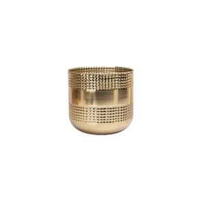 ที่ปลูกต้นไม้โลหะสีทองสำหรับตกแต่งสวน2ชิ้น - Product Image 6