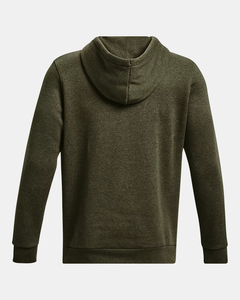 Olive <b>Green</b> Digital Printed Hooded Zip-Up Sweatshirt Pullover Regular Fit 100% Cotton Elastic Waist Full Sleeve - Product Image 2