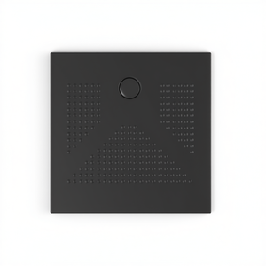 Receveur de douche Denver 90x90 cm NOIR MAT, Fournitures pour salle de bain et toilettes H3 I Den - Product Image 2