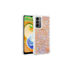 Coque de protection de luxe en silicone liquide ATA Milce Gold pour Samsung Galaxy A54, en TPU souple, style INS élégant - Product Image 1