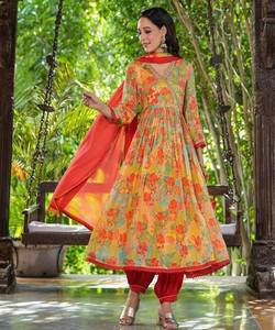 Designer Georgette Embroidery Sequence Work Salwar Kameez Suit Party Wear Wholesale Price Ethnic Garment - Product Image 6