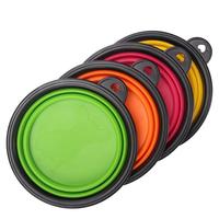 Vente en gros bol pliable pour chien bol pliable pour chien réutilisable produits de voyage pour animaux de compagnie