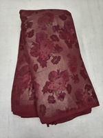 Tissu en Georgette Premium à Impression Numérique Effet Métallique – Matière Élégante à Motifs Scintillants pour Sarees, Robes, Kurtis, etc.