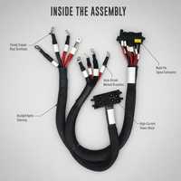 Rangkaian Kabel Harness Server AI dan Penyimpanan Energi Baterai Khusus, Konektor Daya BESS dengan Terminal Cincin