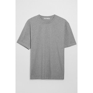 GRIMELANGE เสื้อยืดคอกลมผ้าฝ้ายออร์แกนิก 100% สำหรับผู้ชาย ทรงสวมใส่สบาย เนื้อผ้าหนา - Product Image 4