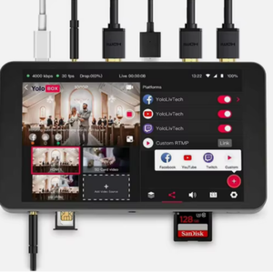 New in Town Portable Multi-Camera Live Streaming Device NEW IN UNOPENED BOX - Product Image 1
