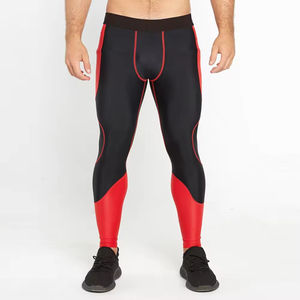 Pantalones Deportivos de Compresión para Hombre, Transpirables y de Secado Rápido, de Spandex/Poliéster, con Impresión Personalizada para Entrenamiento, Running y Gimnasio - Product Image 1