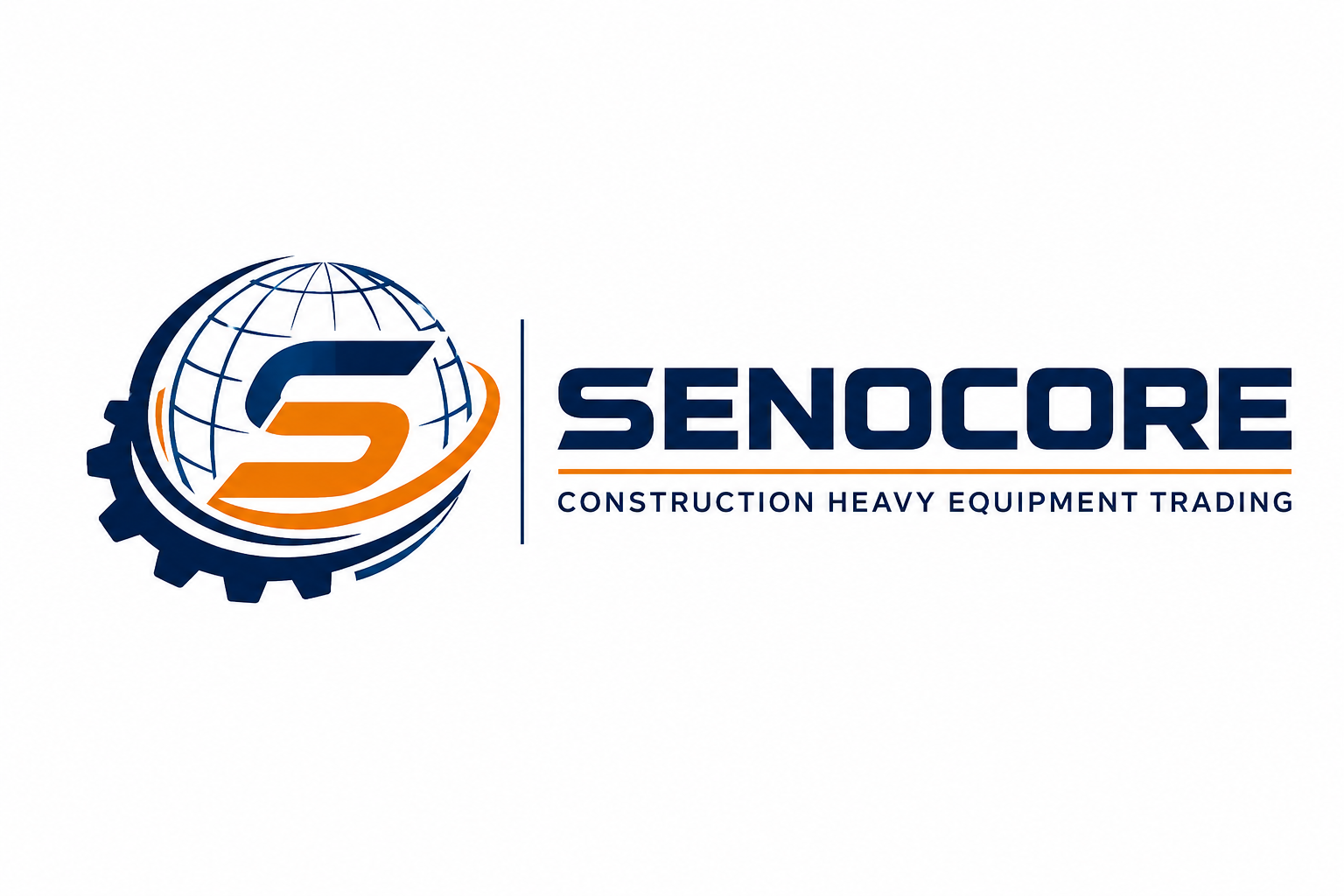 SENOCORE CONSTRUCTION HEAVY EQUIPMENT TRADING logo