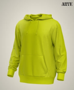 Sweat à capuche en coton vierge coupe surdimensionnée lourde idéale pour le streetwear et la marque - Product Image 4