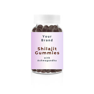 ผลิตภัณฑ์ดูแลสุขภาพ shilajit สำหรับผู้ใหญ่60ct ต่อขวดมีฉลากส่วนตัว - Product Image 1