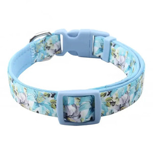 Collar de perro de diseño personalizado acolchado de neopreno suave estilo fantástico sublimación logotipo impreso mejor calidad nailon mascota poliéster - Product Image 1