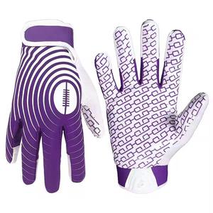 Gants de style moderne à prix raisonnable Gants de football américain imprimés avec logo personnalisé Vente en gros Meilleurs gants gaéliques - Product Image 2