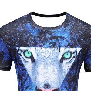 T-shirts tendance pour hommes les plus vendus vêtements personnalisés de sublimation multicolore au design unique en vente - Product Image 4