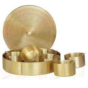 Boîte à épices vintage en laiton vente en gros armoires de cuisine stockage de poudre d'épices et d'herbes pour la maison et le restaurant accessoires de cuisine - Product Image 3