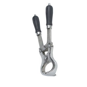 เครื่องมือผ่าตัดสัตว์ ADAN INSTRUMENTS คีมจับอวัยวะเพศสัตว์ ปรับได้ ทนทาน ทำจากโลหะ ด้ามจับสีดำ ใช้ซ้ำได้ เป็นมิตรต่อสิ่งแวดล้อม สำหรับสุนัข - Product Image 3