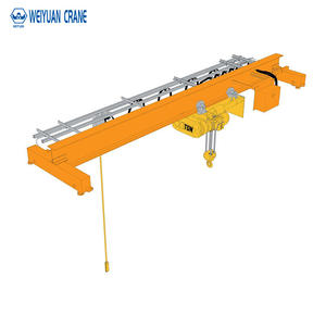 رافعة جسرية بحمولة 1 طن و2 طن و5 طن و10 طن و15 طن و20 طن مع تحكم عن بعد، سعر الرافعة الجسرية أحادية العارضة بحمولة 20 طن - Product Image 5