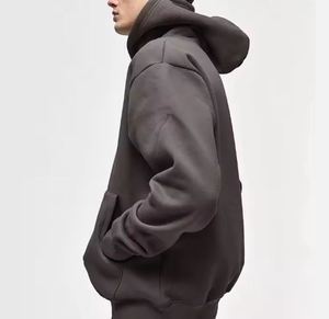 Wholesales Athletic High Quality Various Colored 100% Cotton Streetwear Oversized Cotton Heavyweight Mens Pullover Hoodies - Product Image 3
